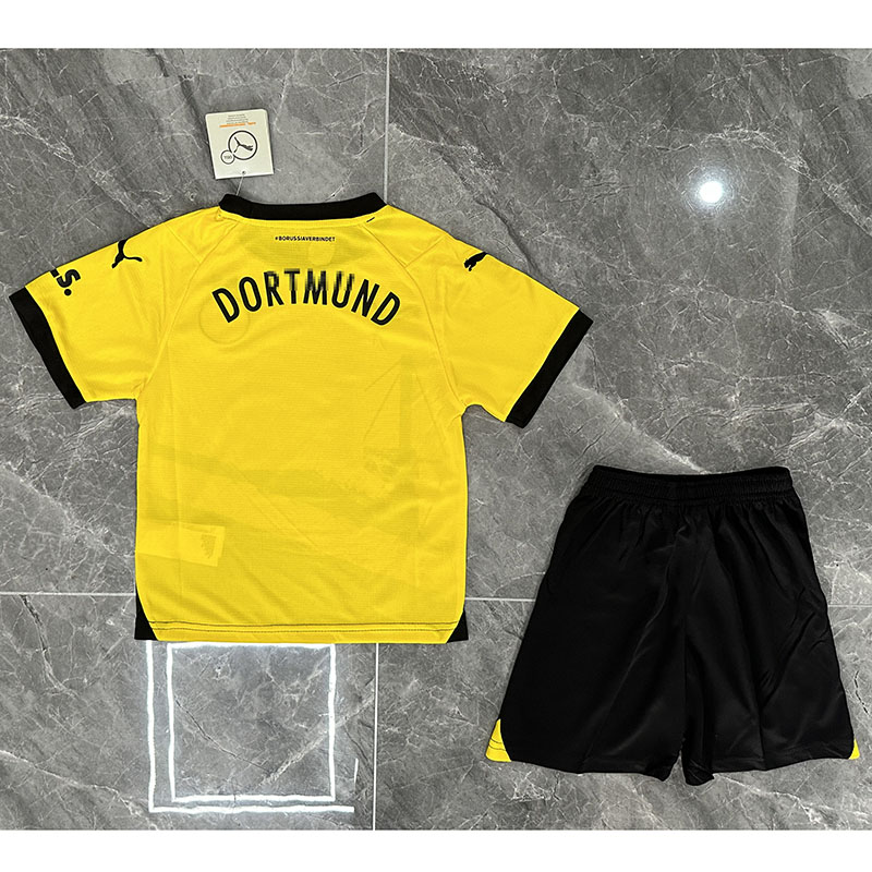 Camiseta Borussia Dortmund 2023/2024 Home Niño Kit